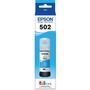 Epson T502 Cyan Ink Bottle 70ml