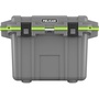 Pelican 50QT Elite Cooler (Grey & Green)