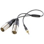 Saramonic SR-UM10-CC1 Dual-XLR Output Connector Cable