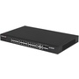 EDIMAX 24-Port Fast Ethernet PoE+ Web Smart Switch with 4 Gigabit RJ45/SFP Combo Ports