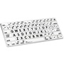 LogicKeyboard XLPrint LogicSkin Keyboard Cover for Apple Wireless Magic Keyboard (US, White)