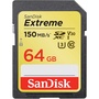 SanDisk 64GB Extreme UHS-I SDXC Memory Card with Read Speed of 150 MB/s