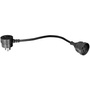 Black Extension Lead 10A 1.5mm (1m)