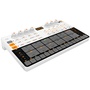 IK Multimedia UNO Drum Portable Analog/PCM Drum Machine (White)