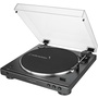 Audio Technica AT-LP60XBT Fully Automatic Wireless Belt-Drive Turntable (Black)