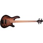 Cort B4FL MHPZ Lined Fretless Bass (Black Burst)