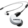 Shure SE215 Sound-Isolating Earphones with RMCE-BT2 Bluetooth Cable (Special Edition, White)