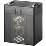 MIPRO Case for Four 12V Lithium Iron Phosphate Batteries