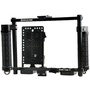 Hollyland Monitor Cage with Rubber Handgrips for 5 to 9" Monitors (Gold Mount)