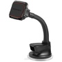 Promate Cradleless Magnetic Car Mount with Flexible Gooseneck (Black/Maroon)
