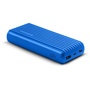 Promate Titan-20C USB-C High Capacity Power Bank with 3.1A Dual USB Output (Blue)
