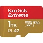 SanDisk 1TB Extreme UHS-I microSDXC Memory Card with SD Adapter