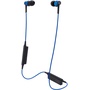 Audio-Technica Consumer ATH-CKR35BT Sound Reality Wireless In-Ear Headphones (Blue)