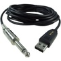 Behringer GUITAR 2 USB - 1/4" Instrument to USB Type-A Cable