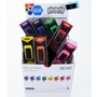 Korg Pitchclip Clip-On Tuner for Guitar/Bass (Pack of 16, Multi-Colour)