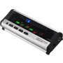 Korg PB04 Pitchblack Portable Polyphonic Tuner (Silver)