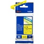 Brother TZe-631 12mm x 8m Black on Yellow Tape