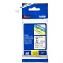 Brother TZe-221 9mm x 8m Black on White Tape