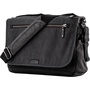 Tenba Cooper 15 Slim Messenger Bag with Leather Accents (Gray)