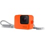 GoPro HERO8 Silicone Sleeve and Adjustable Lanyard Kit (Hyper Orange)