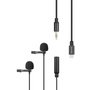 Saramonic LavMicro U1C 2-Person Ultracompact Dual Clip-On Lavalier Microphone