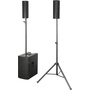 dB Technologies ES1203 Tri-Amplified 2400W Column PA System (Black)