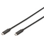 Digitus USB 3.1 Type-C Gen 2 (M) to USB Type-C (M) Connection Cable 1.0m