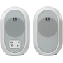 JBL 1 Series 104-BT Desktop Reference Monitors with Bluetooth (White)