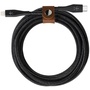 Belkin DuraTek BOOST CHARGE USB-C Cable with Lightning Connector (Black, 1.2m)