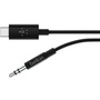 Belkin RockStar 3.5mm Audio Cable with USB-C Connector (1.8m, Black)