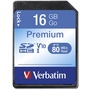 Verbatim Premium SDHC Class 10 Card 16GB
