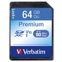 Verbatim Premium SDXC Class 10 Card 64GB