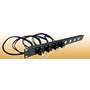 Tactical Fiber Systems Four Port Bullseye Patch Panel