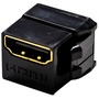 DYNAMIX HDMI 2.0 Mini Coupler 19.2mm Gold-Plated Black