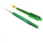 DYNAMIX 2M 9u LCAPC/SCAPC Simplex Single-Mode OS2 G657A1 Bend Insensitive Fibre Lead