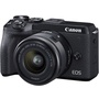 Canon EOS M6 Mark II Mirrorless Digital Camera with 15-45mm Lens (Black)