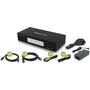 IOGEAR 4-Port 4K Triple View DisplayPort KVMP Switch with USB 3.0 Hub