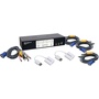 IOGEAR Miniview KVM Switch Kit with DisplayPort Adapters