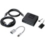 IOGEAR 2x4 USB 3.0 Peripheral Sharing Switch with USB Type-C Adapter