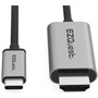 EZQuest USB Type-C Male to HDMI Male 4K Cable (6.6')