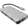 EZQuest 8-Port USB Type-C Multimedia Hub Adapter with Power Delivery 3.0