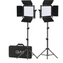 GVM Studio 2-Video Light Kit (2.1m)