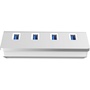 Sabrent USB 3.0 4-Port Aluminium Hub (Silver)