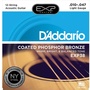 D'Addario EXP38 Light Coated Phosphor Bronze Acoustic Guitar Strings (12-String Set, 10 - 47)