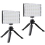 GVM On-Camera RGB LED Video 2-Light Kit