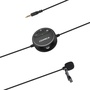 Comica Audio SIG.LAV V03 Omnidirectional Lavalier Microphone (Black, 6m)