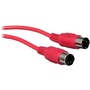Hosa MIDI to MIDI STD Cable (Red, 4.6m)