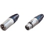 Neutrik XX Series Male and Female XLR Connectors Kit (Nickel Housing/Silver Contacts)