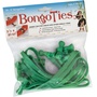 BongoTies Elastic Cable Ties (Green, 10 Pack, 12.7cm)