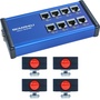 SKAARHOJ 8-Channel Tally Box System with Four Tally Lights